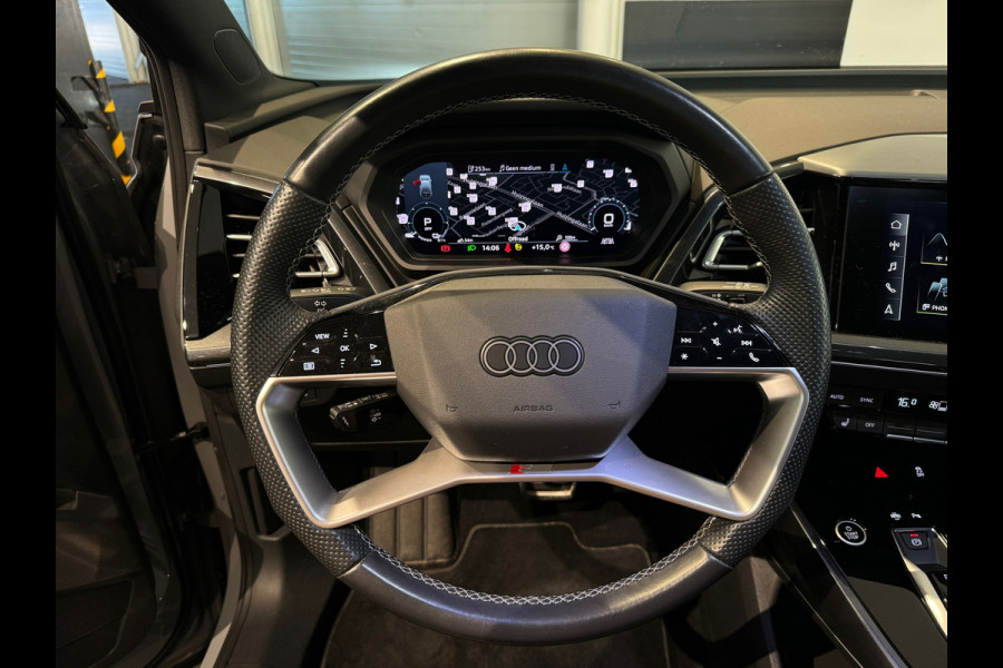 Audi Q4 e-tron 40 S Line 77 kWh Sfeer|CarPlay|Keyless|Night