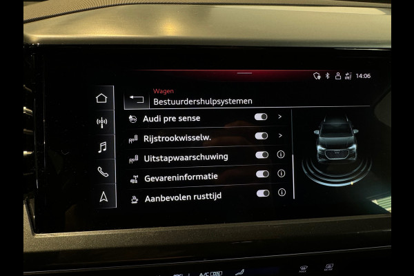 Audi Q4 e-tron 40 S Line 77 kWh Sfeer|CarPlay|Keyless|Night