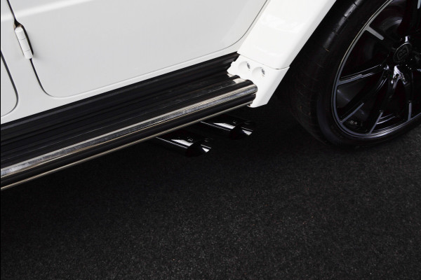 Mercedes-Benz G-Klasse BRABUS 800 Massage Burmester PTS 360° Camera Leer Navi Stoelventilatie Stoelverwarming voor en achter Climate voor & achter Memory seats Distronic Plus Elektr. bedienb. schuif-/ kanteldak PTS LM velgen