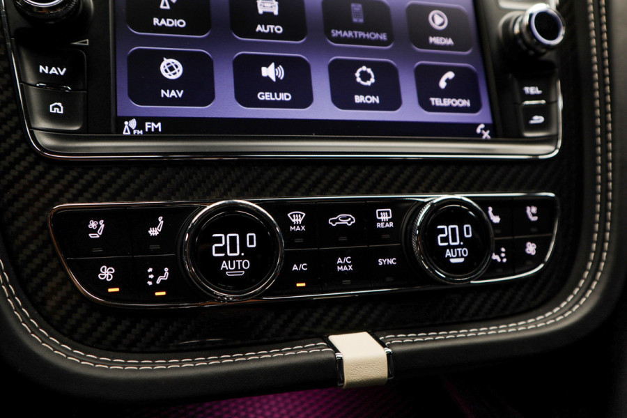 Bentley Bentayga 6.0 W12 Speed HUD Massage Panodak Leer ACC Keyless 360 Camera Elektr. achterklep Luchtvering Alcantara hemelbekleding Elektr. verstelbare stoelen voor & achter met memory Navi PDC Naim Soundsystem LM velgen