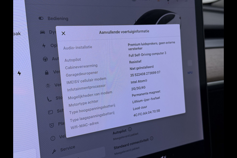 Tesla Model 3 RWD SR Plus 325PK LFP Accu AutoPilot Leer Pano-Dak Adaptive-Cruise Camera's Elektr.-Stuur+Stoelen+Spiegels+Geheugen+Easy-Entry+V Navi LED DAB Voorverwarmen Keyless One-Pedal-Drive Lmv 18" SOH 89% 1e Eigenaar Origineel Nederlandse Auto Fabrieks Garantie op Accu en Motor tot 4-12-2028/160.000km