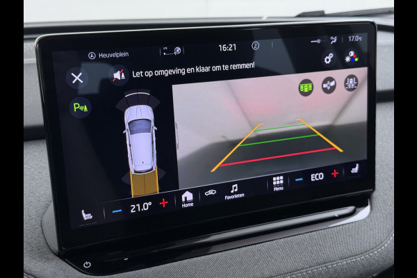 Škoda ENYAQ iV 80 Trekhaak Adap.Cruise 3 Fase Warmtepomp Camera Apple Carplay/Android Auto Navi Ecc Pdc Assistentie+Climate Pakket Led Lmv Stoel+Stuurverwarming Lane Assist File Assistent Bluetooth Isofix Keyless-go Connected services Dodehoek detector 1e Eigenaar Origineel Nederlandse Auto 1.000KG Trekgewicht