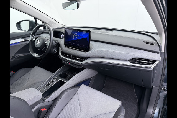 Škoda ENYAQ iV 80 Trekhaak Adap.Cruise 3 Fase Warmtepomp Camera Apple Carplay/Android Auto Navi Ecc Pdc Assistentie+Climate Pakket Led Lmv Stoel+Stuurverwarming Lane Assist File Assistent Bluetooth Isofix Keyless-go Connected services Dodehoek detector 1e Eigenaar Origineel Nederlandse Auto 1.000KG Trekgewicht