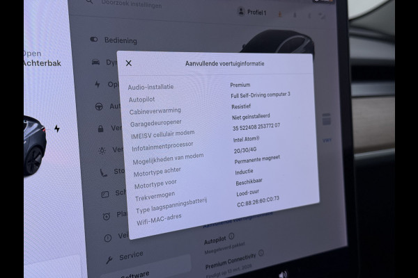 Tesla Model 3 Long Range AWD 75kWh Trekhaak Warmtepomp Lmv 18" AutoPilot Leder Pano-Dak Adaptive-Cruise Camera's Elektr.-Stuur+Stoelen+Spiegel Navi LED DAB Voorverwarmen interieur Keyless One-Pedal-Drive 4WD 1.000kg Trekvermogen Origineel Nederlandse Auto Fabrieksgarantie op Accu en Motor tot 25-09-2028/192.00km