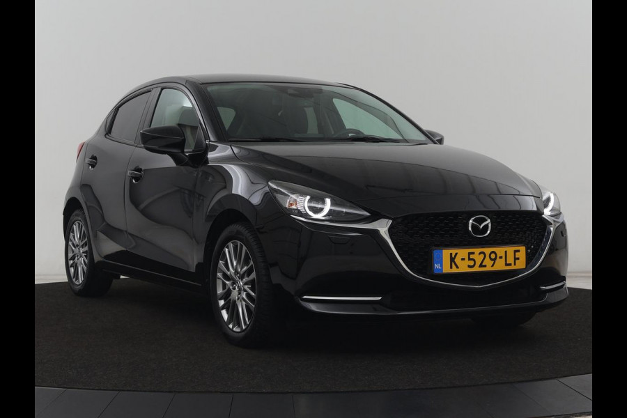 Mazda 2 1.5 Skyact-G Luxury | Stoel & stuurverwarming | Head-Up | Camera | Carplay | Keyless | Full LED | Dodehoek detectie | Climate control | Cruise control | Getint glas | Parkeerhulp