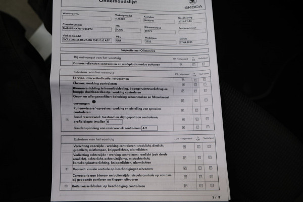 Škoda Octavia Combi 1.0 e-TSI Business Edition - N.A.P. Airco, Cruise, Carplay, Virtual Cockpit, PDC, Trekhaak.