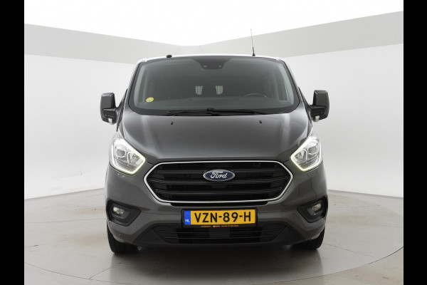 Ford Transit Custom 2.0 TDCI 130 PK AUT. L2H1 DUBBEL CABINE LIMITED | 2 SCHUIFDEUREN | TREKHAAK | CAMERA | STOELVERW. |