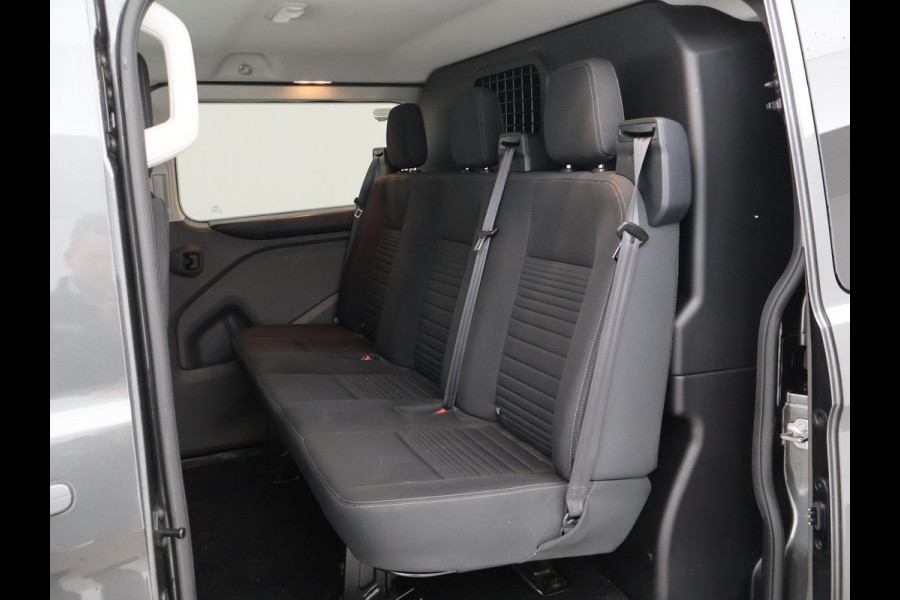 Ford Transit Custom 2.0 TDCI 130 PK AUT. L2H1 DUBBEL CABINE LIMITED | 2 SCHUIFDEUREN | TREKHAAK | CAMERA | STOELVERW. |
