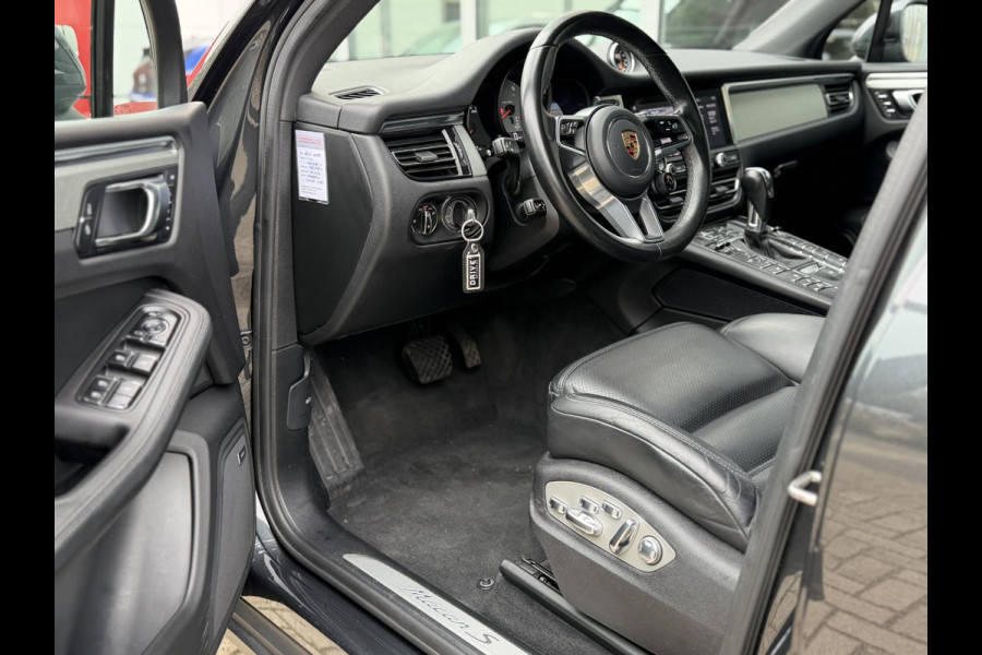 Porsche Macan 3.0 S 354PK |Pano|ACC|360Cam|BOSE|Sport Chrono|21"Sport Classic|Adaptieve Sportstoelen|El.Trekhaak|Porsche onderhouden