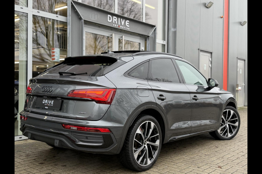 Audi Q5 Sportback 50 TFSI e S edition Competition |Black Optic|Pano|B&O|Luchtvering|Leer|Massage|21"