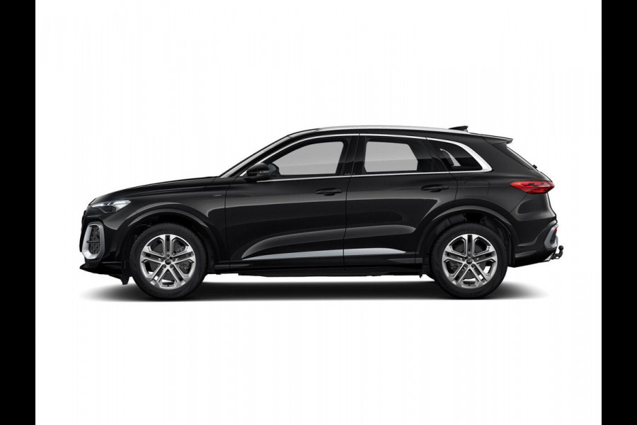 Audi Q5 S edition e-hybrid 299 PK | Trekhaak elektrisch | Stoelen voor elektrisch | Techniekpakket plus | Keyless | Leder | Bijrijdersscherm