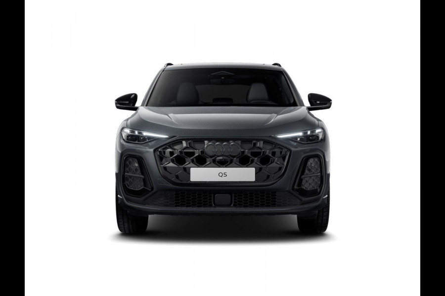 Audi Q5 S edition Competition e-hybrid 367 PK | Panoramadak | Luchtvering | Stoelen voor elektrisch | Techniekpakket plus | Keyless | Leder | Bijrijdersscherm