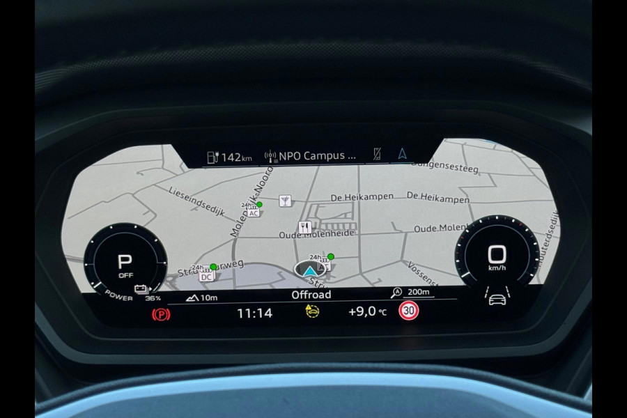 Audi Q4 e-tron 45 Advanced edition 82 kWh, achteruitrijcamera, stoelverwarming, sfeerverlichting, 1 e eigenaar, NL auto met nap