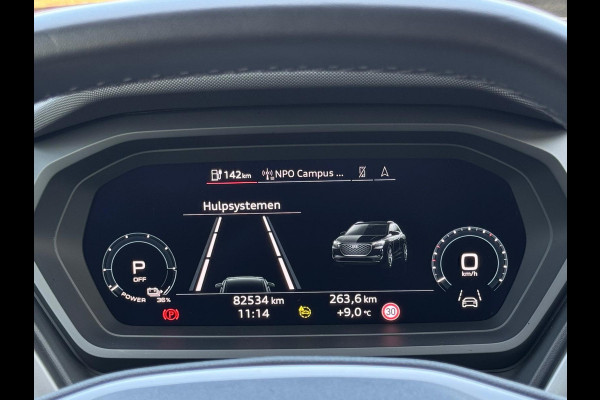 Audi Q4 e-tron 45 Advanced edition 82 kWh, achteruitrijcamera, stoelverwarming, sfeerverlichting, 1 e eigenaar, NL auto met nap