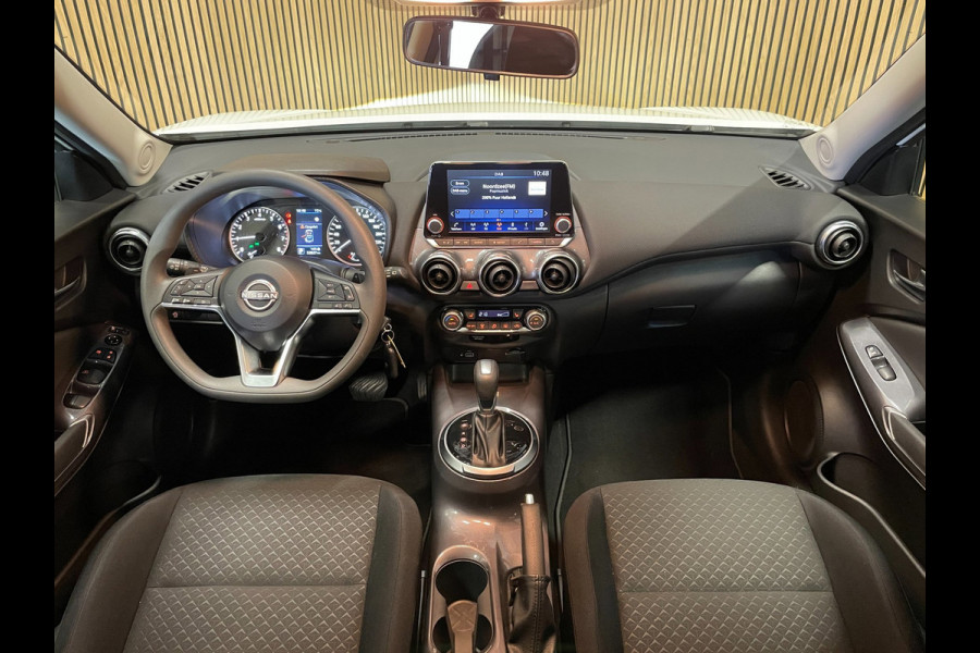 Nissan Juke 1.0 DIG-T Acenta|AUTOMAAT|BLACK/WHITE EDITION|STOELVERWARMING|APPLE CARPLAY|CAMERA|CLIMATE,CRUISE CONTROL|LANE|PDC-A|