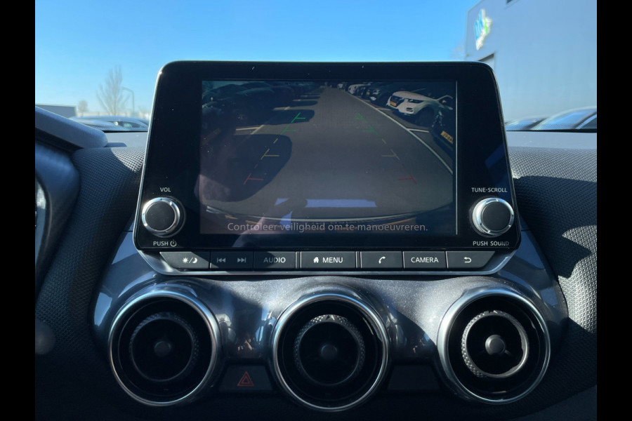 Nissan Juke 1.0 DIG-T Acenta|AUTOMAAT|BLACK/WHITE EDITION|STOELVERWARMING|APPLE CARPLAY|CAMERA|CLIMATE,CRUISE CONTROL|LANE|PDC-A|