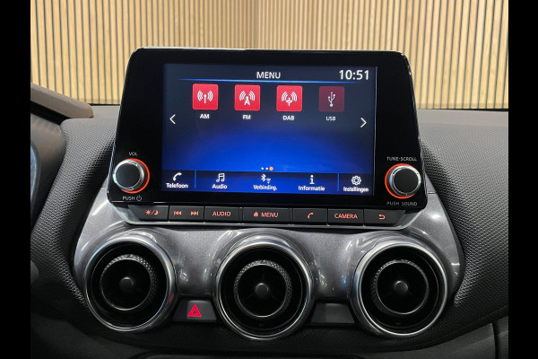 Nissan Juke 1.0 DIG-T Acenta|AUTOMAAT|BLACK/WHITE EDITION|STOELVERWARMING|APPLE CARPLAY|CAMERA|CLIMATE,CRUISE CONTROL|LANE|PDC-A|