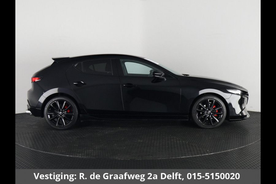 Mazda 3 2.0 e-SkyActiv-X M Hybrid 186 Black Luxury | Navigatie | Stoelverwarming | Camera |