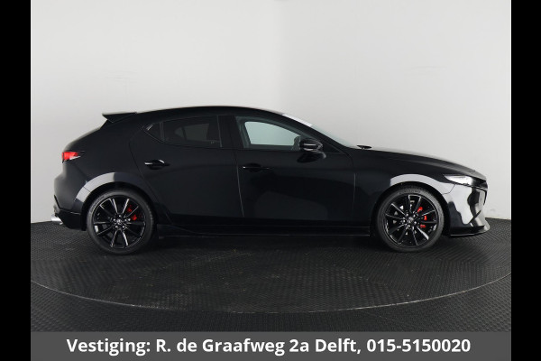 Mazda 3 2.0 e-SkyActiv-X M Hybrid 186 Black Luxury | Navigatie | Stoelverwarming | Camera |