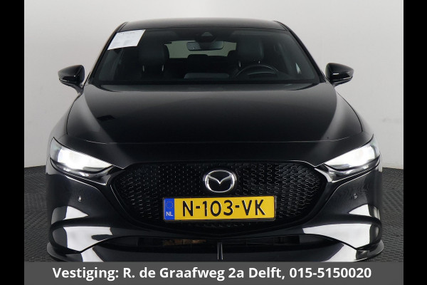Mazda 3 2.0 e-SkyActiv-X M Hybrid 186 Black Luxury | Navigatie | Stoelverwarming | Camera |