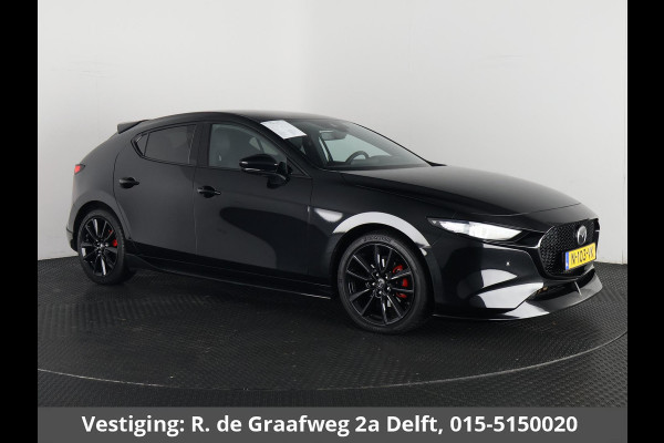 Mazda 3 2.0 e-SkyActiv-X M Hybrid 186 Black Luxury | Navigatie | Stoelverwarming | Camera |