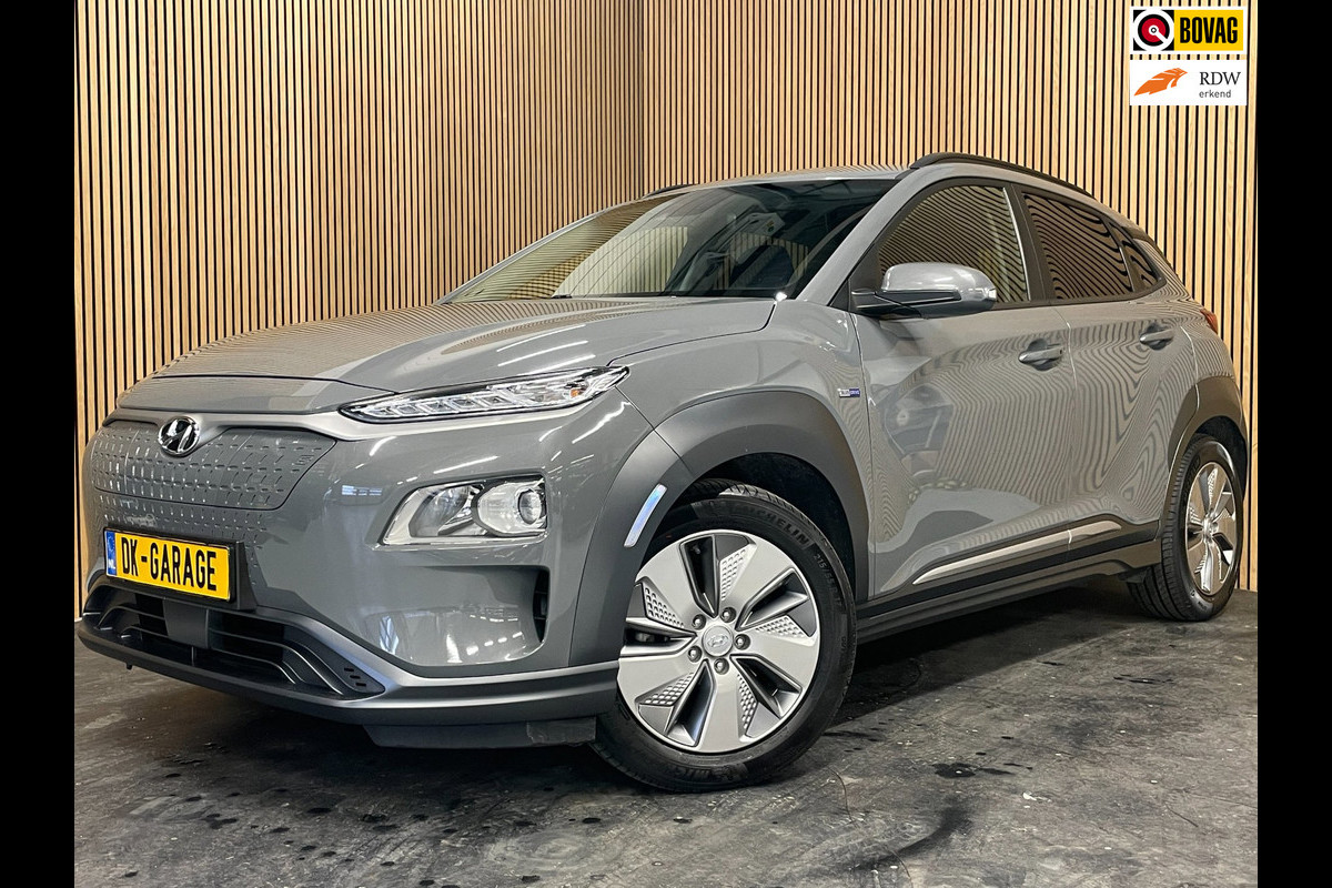 Hyundai Kona EV Fashion Design 39 kWh|100% SOH|ANDROID/CARPLAY|CAMERA|STOEL+STUURVERW|NAVI|LANE-ASSIS|CLIMATE+CRUISE|1eEIG|IN.BTW|