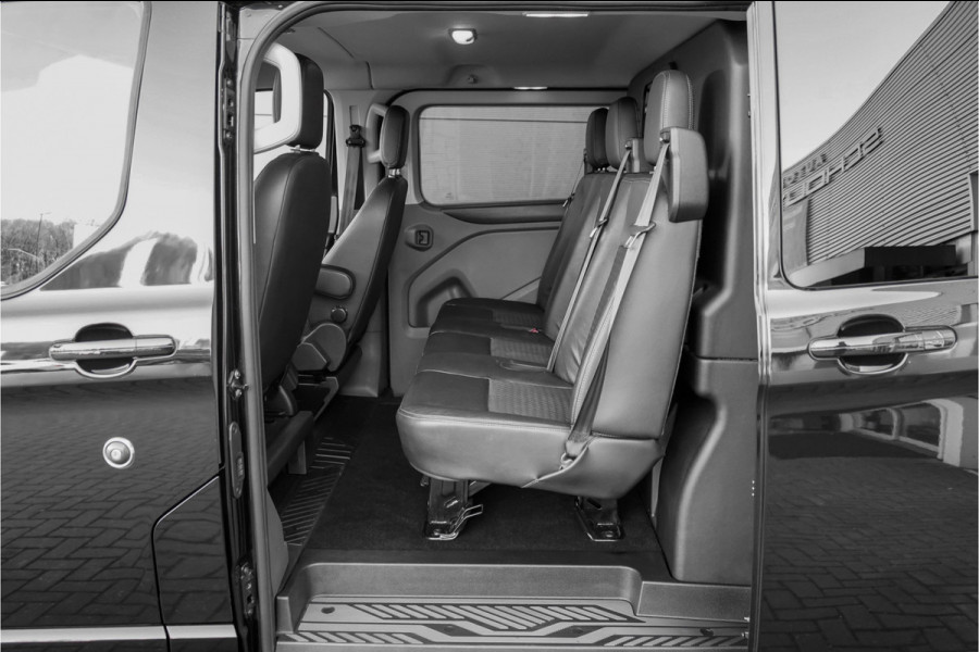 Ford Transit Custom 320 2.0 TDCI L1H1 Sport DC 5-Pers 2x Schuifdeur Trekhaak