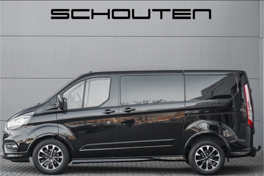 Ford Transit Custom 320 2.0 TDCI L1H1 Sport DC 5-Pers 2x Schuifdeur Trekhaak