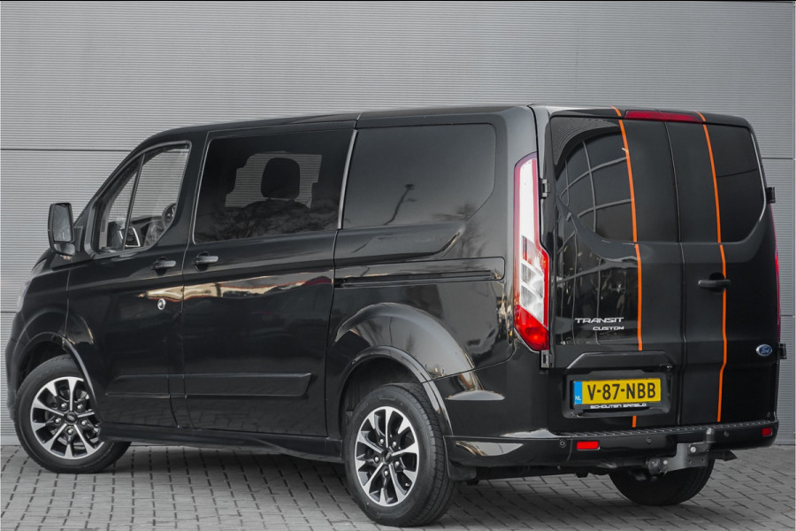 Ford Transit Custom 320 2.0 TDCI L1H1 Sport DC 5-Pers 2x Schuifdeur Trekhaak