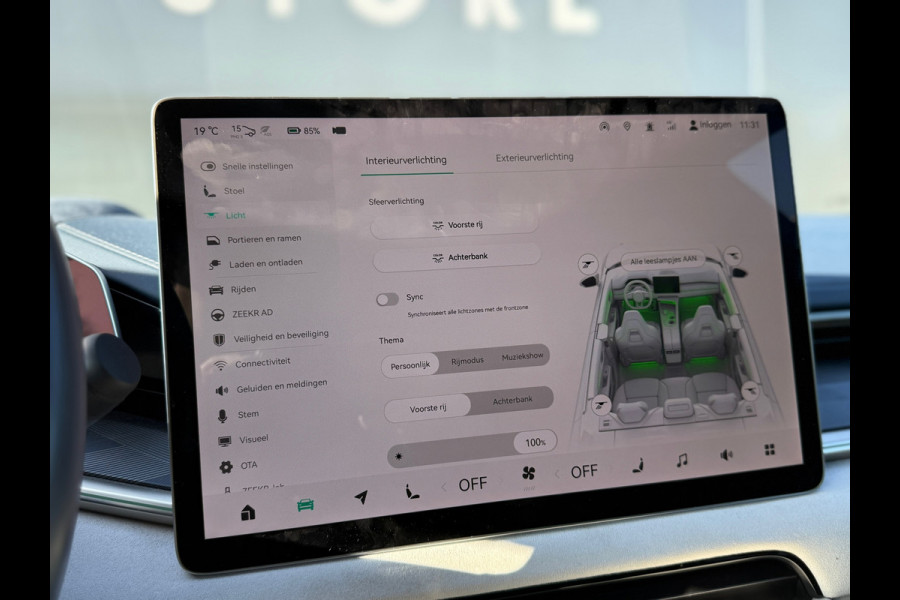 ZEEKR 001 AWD Privilege 100 kWh 97% SOH Luchtvering