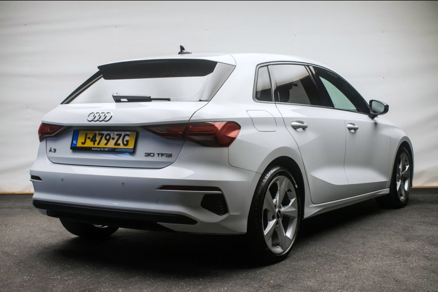 Audi A3 Sportback 30 TFSI Pro Line S ORG NL [ LED Virtual Carplay 18 Inch S Edition Velgen Parkeersensoren ]