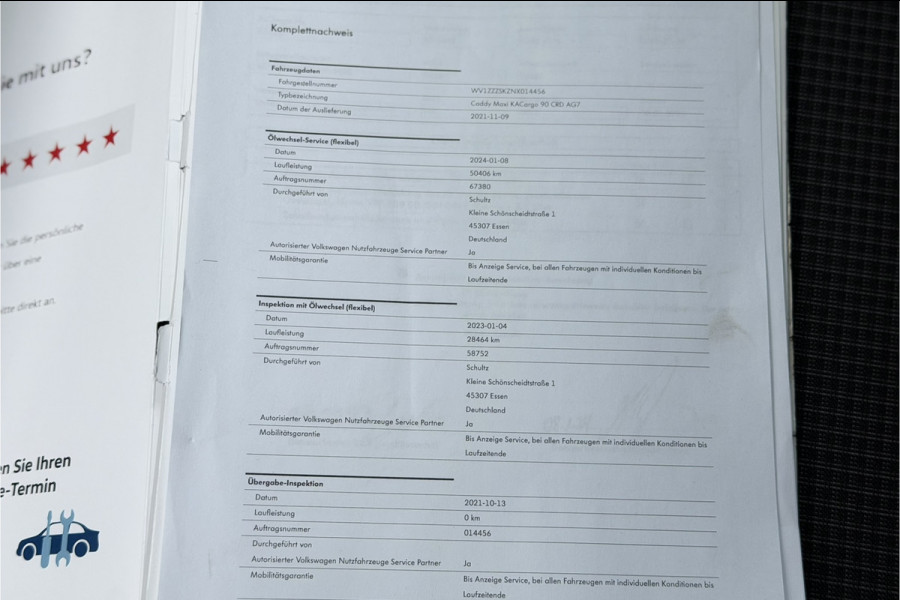 Volkswagen Caddy Cargo Maxi 2.0 TDI DSG-7 122pk | 2x Schuifdeur | Stoelverwarming | Carplay | Clima | PDC A