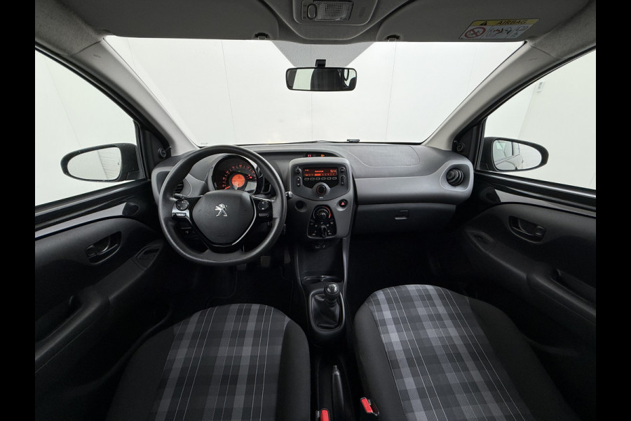 Peugeot 108 1.0I e-VTi 5Drs Airco Bluetooth Elektrische Ramen Centrale Vergrendeling Afstandbediend Active Mistlampen Led Isofix ESP Stuurbekrachtiging Pack Premium Origineel Nederlandse Auto Dealeronderhouden
