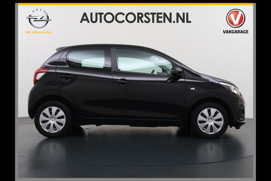 Peugeot 108 1.0I e-VTi 5Drs Airco Bluetooth Elektrische Ramen Centrale Vergrendeling Afstandbediend Active Mistlampen Led Isofix ESP Stuurbekrachtiging Pack Premium Origineel Nederlandse Auto Dealeronderhouden