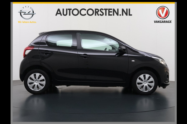 Peugeot 108 1.0I e-VTi 5Drs Airco Bluetooth Elektrische Ramen Centrale Vergrendeling Afstandbediend Active Mistlampen Led Isofix ESP Stuurbekrachtiging Pack Premium Origineel Nederlandse Auto Dealeronderhouden