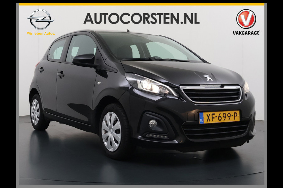 Peugeot 108 1.0I e-VTi 5Drs Airco Bluetooth Elektrische Ramen Centrale Vergrendeling Afstandbediend Active Mistlampen Led Isofix ESP Stuurbekrachtiging Pack Premium Origineel Nederlandse Auto Dealeronderhouden