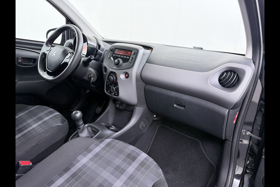 Peugeot 108 1.0I e-VTi 5Drs Airco Bluetooth Elektrische Ramen Centrale Vergrendeling Afstandbediend Active Mistlampen Led Isofix ESP Stuurbekrachtiging Pack Premium Origineel Nederlandse Auto Dealeronderhouden