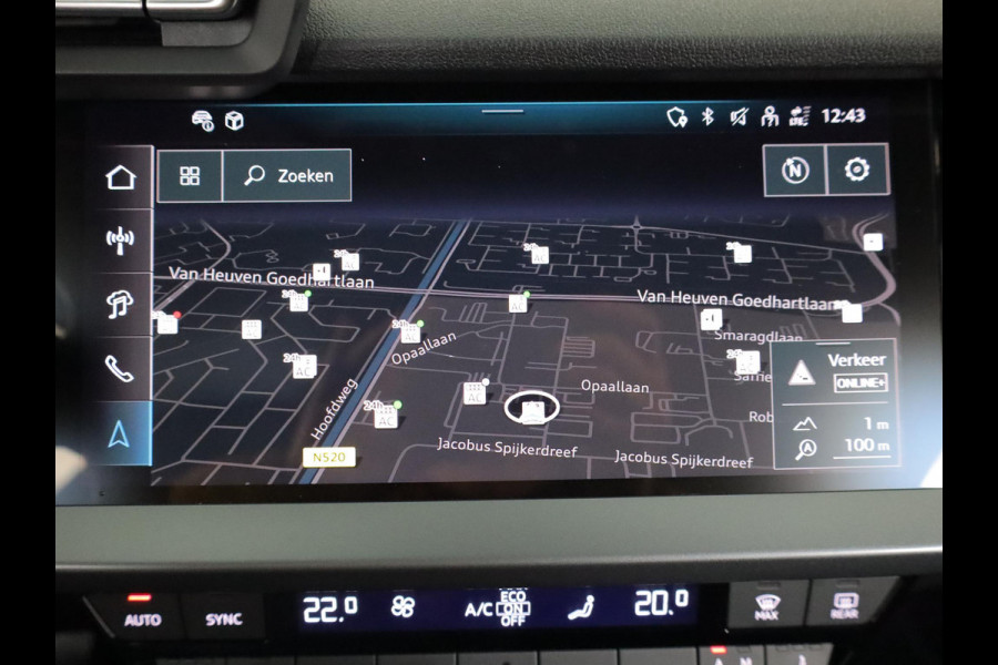 Audi A3 Sportback 40 TFSI e Advanced edition 204 pk S-tronic | Verlengde garantie | Navigatie | Parkeersensoren (Park assist) | Achteruitrijcamera | Adaptieve cruise control | Stoelverwarming |