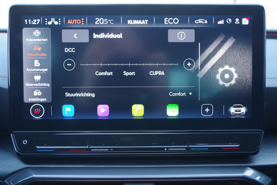 CUPRA Leon 1.4 e-Hybrid VZ 245 PK Copper Edition, Panoramadak, Leder, Stuur Startknop, Memory, 19" LM