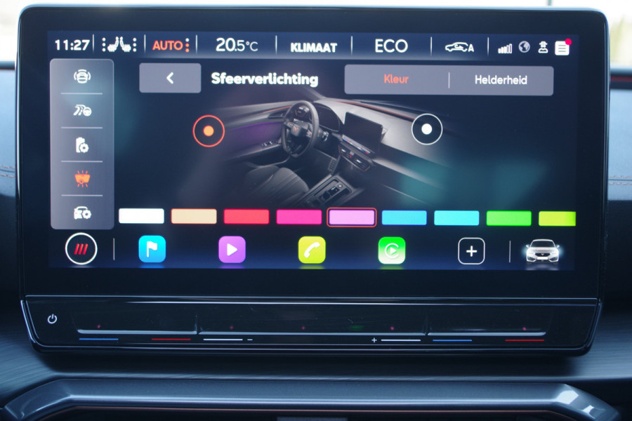 CUPRA Leon 1.4 e-Hybrid VZ 245 PK Copper Edition, Panoramadak, Leder, Stuur Startknop, Memory, 19" LM