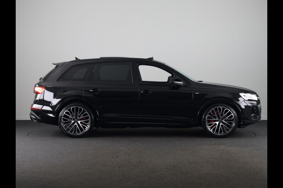 Audi Q7 Pro Line S 55 TFSI e 394 pk | Bang & Olufsen Premium 3D | Glazen panoramadak | Vierwielbesturing | Stoelventilatie/massage |