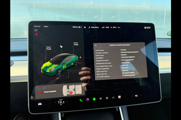 Tesla Model 3 Long Range AWD 75 kWh 91% SOH Dual Motor Autopilot