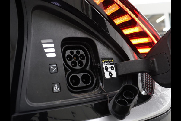 Kia Ev6 Plus Advanced 77.4 kWh | SOH 100% | Panoramadak | Trekhaak | Stoelventilatie | Leder | Meridian Surround | Warmtepomp | Achterbankverwarming | Adaptive cruise | Vehicle-to-load | Carplay | Camera