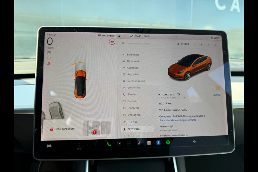 Tesla Model 3 Standard RWD Plus 60 kWh 93% SOH TREKHAAK AUTOPILOT