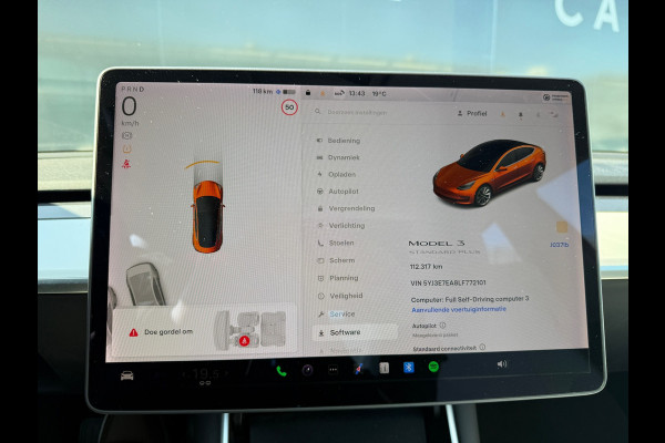 Tesla Model 3 Standard RWD Plus 60 kWh 93% SOH TREKHAAK AUTOPILOT