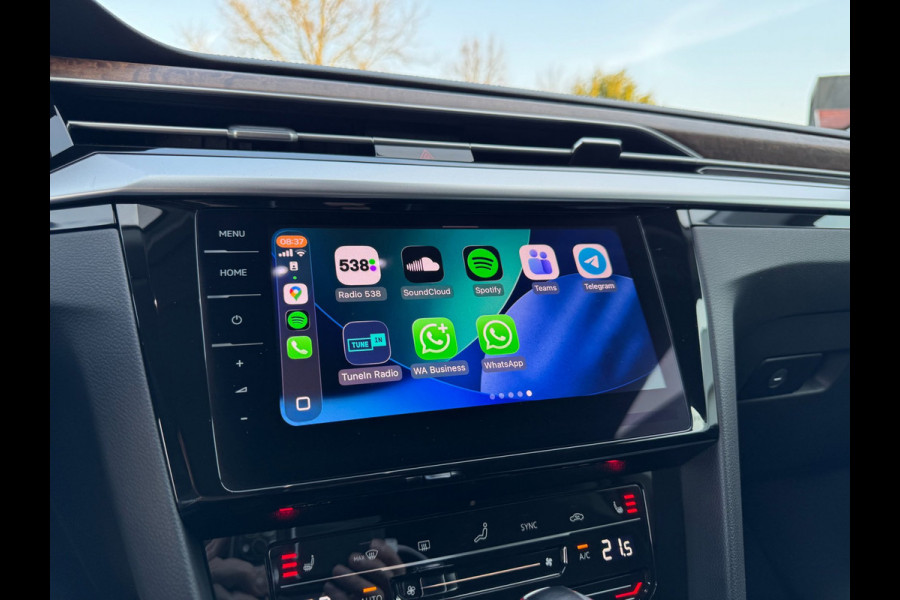 Volkswagen Arteon 1.4 TSI eHybrid Elegance STANDKACHEL / ERGOSTOELEN / CAMERA / TREKHAAK / 19INCH / ACC / STOELVERW. / NAVI