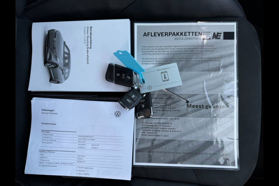 Volkswagen Arteon 1.4 TSI eHybrid Elegance STANDKACHEL / ERGOSTOELEN / CAMERA / TREKHAAK / 19INCH / ACC / STOELVERW. / NAVI