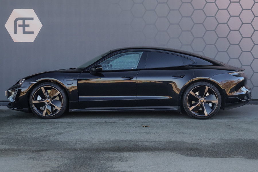 Porsche Taycan Turbo 93 kWh | PASSENGER DISPLAY | ADAPTIVE CRUISE | STOELVERWAMING & VERKOELING | 360 CAMERA | BOSE AUDIO |
