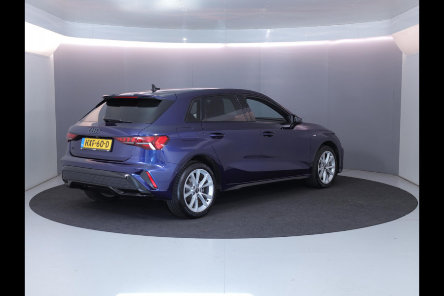 Audi A3 Sportback 40 TFSI e S edition 240 pk S-tronic | Verlengde garantie | Navigatie | Parkeersensoren (Park assist) | Achteruitrijcamera | Stoelverwarming | S-Line |