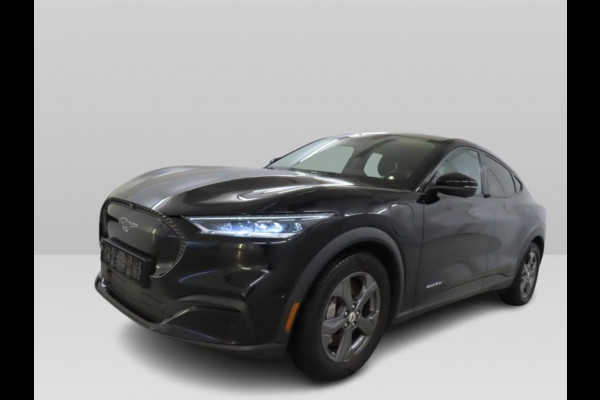 Ford Mustang Mach-E RWD 75 kWh [ 3-Fase ] {SOH-87%] (INCL.BTW) *LEATHER | FULL-LED | DAB | DIGI-COCKPIT | KEYLESS | NAVI-FULLMAP | CARPLAY | HEATED-COMFORTSEATS | TOPVIEW | ADAPTIVE-CRUISE | PRIVACY-GLASS | 18'' ALU*